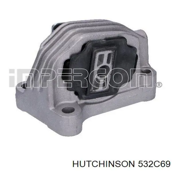 Подушка (опора) двигуна, верхня Hutchinson 532C69 ціна, від 39.61 USD