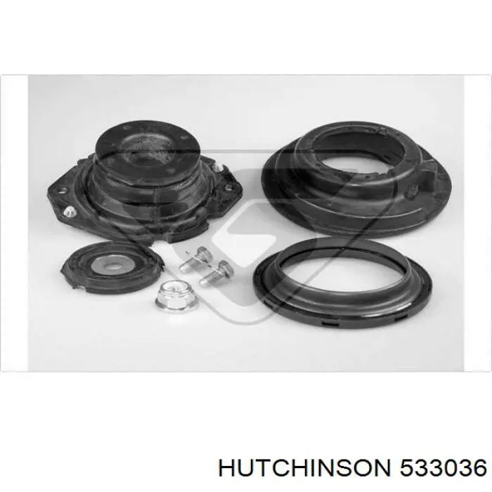 Опора стійки амортизатора переднього Hutchinson 533036 ціна, від 39.64 USD