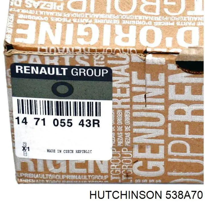 538A70 Hutchinson Кронштейн приймальної труби глушника