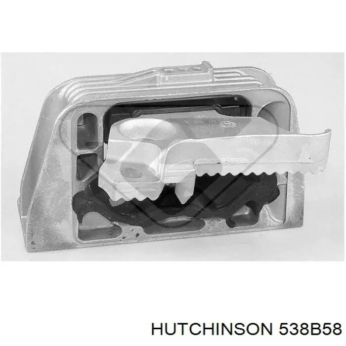 538B58 Hutchinson подушка (опора двигуна, права)