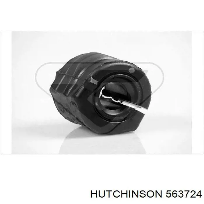 563724 Hutchinson втулка стабілізатора переднього