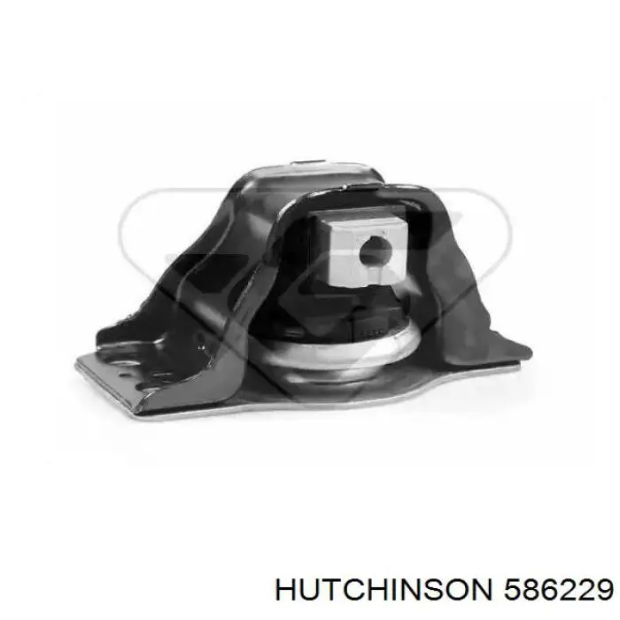 586229 Hutchinson подушка (опора двигуна, права)
