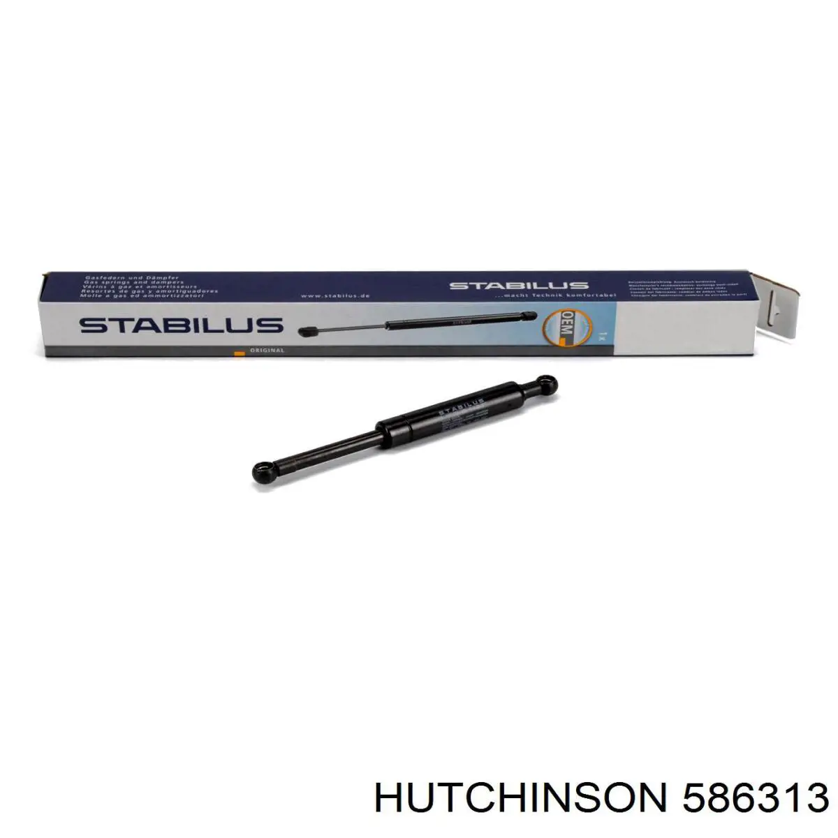 586313 Hutchinson Права подушка мотора