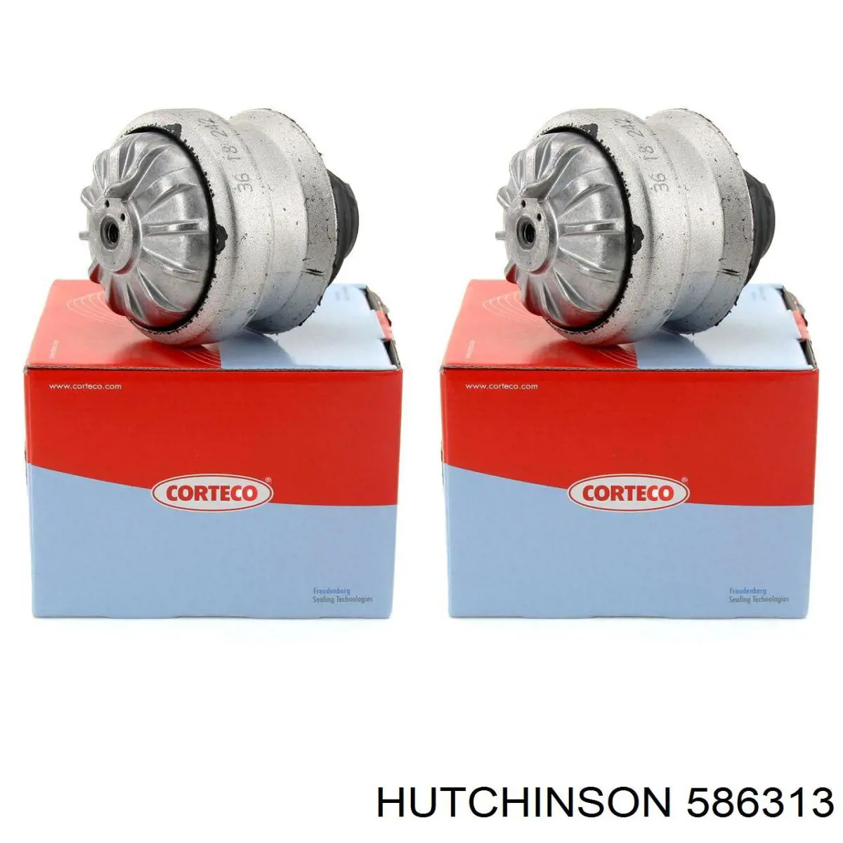 Купити 586313 Hutchinson Подушка (опора) двигуна, права