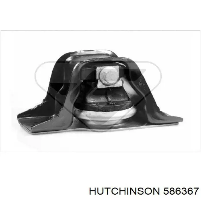 586367 Hutchinson подушка (опора двигуна, права)
