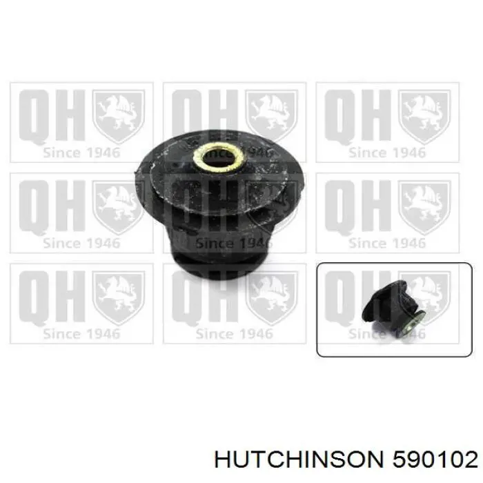 Елементи кріплення Hutchinson 590102 ціна, від 4.25 USD
