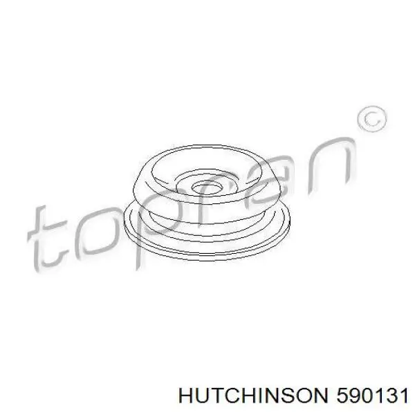 Опора стійки амортизатора переднього Hutchinson 590131 ціна, від 5.60 USD