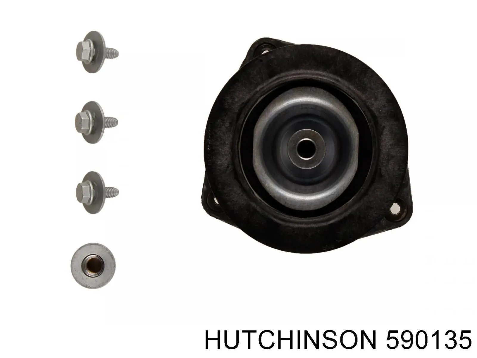 Купити 590135 Hutchinson Опора амортизатора переднього лівого