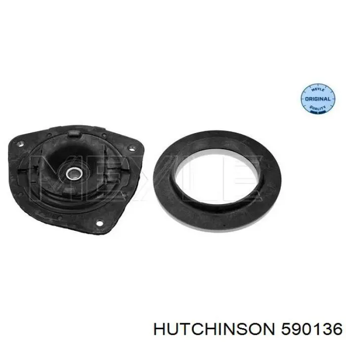 Купити 590136 Hutchinson Опора амортизатора переднього правого