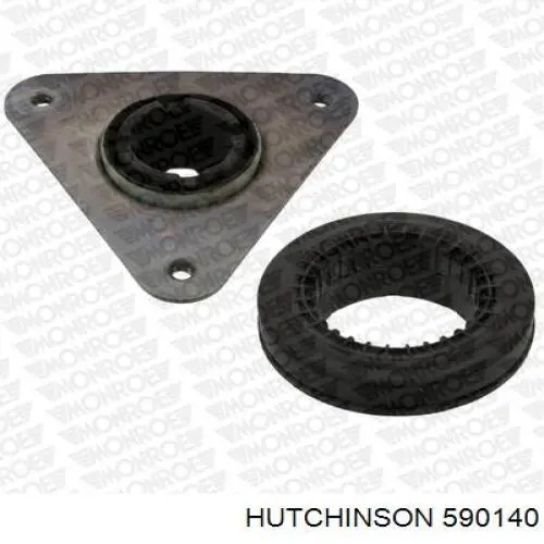Подушка амортизатора переднього Hutchinson 590140