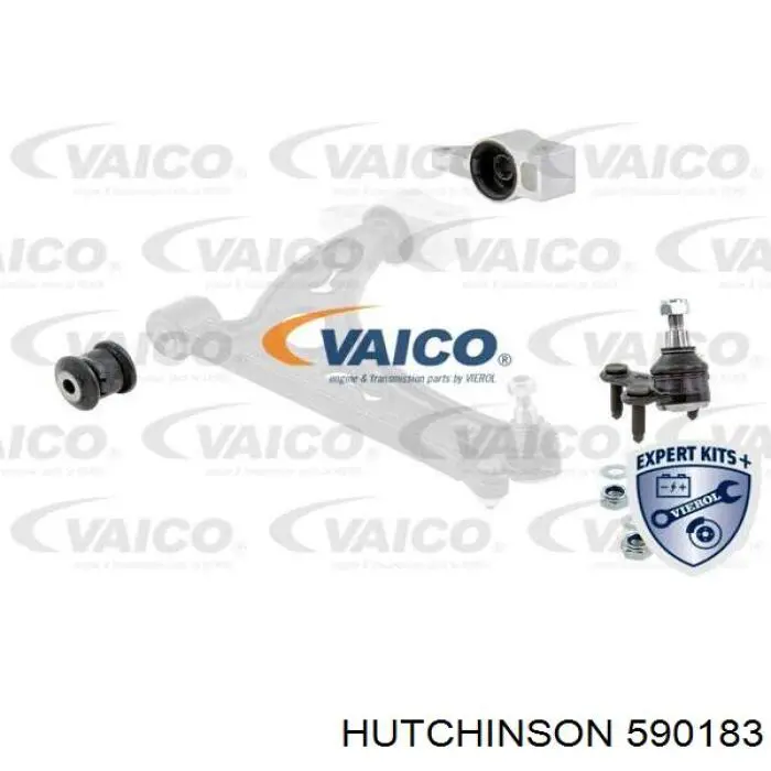 Сайлентблок переднього важеля 590183 Hutchinson
