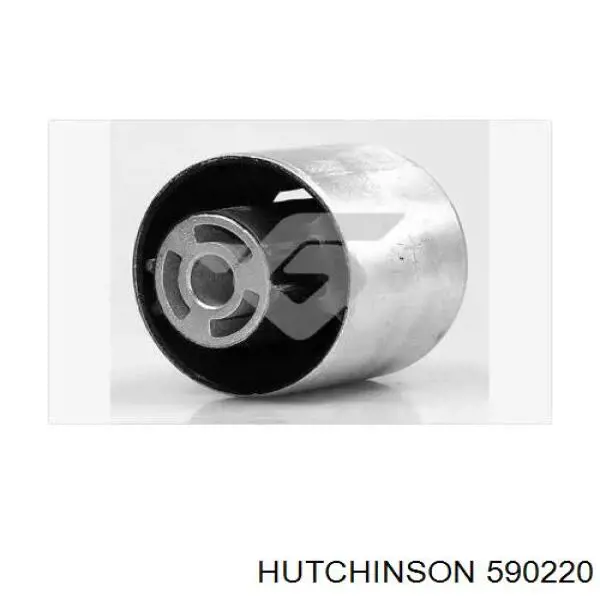 590220 Hutchinson сайлентблок заднього поздовжнього важеля, передній