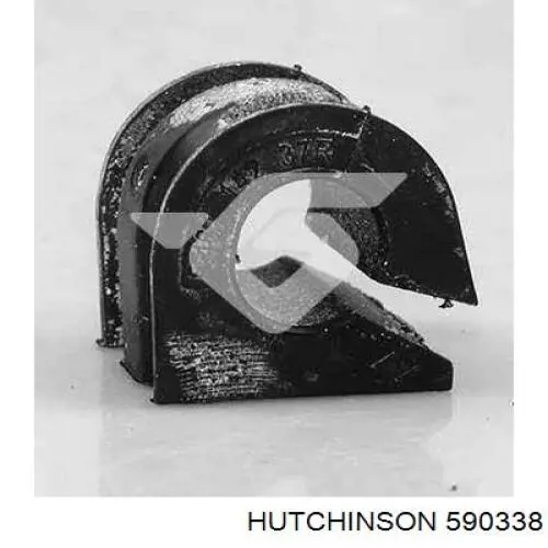 590338 Hutchinson Втулка стабілізатора переднього