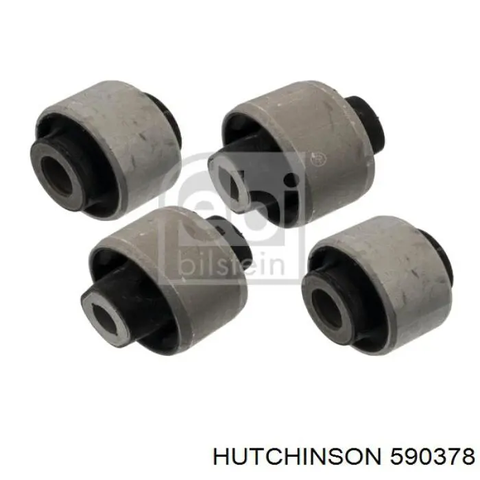 590378 Hutchinson Сайлентблок переднього нижнього важеля
