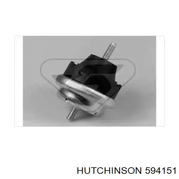 594151 Hutchinson подушка (опора двигуна, права)