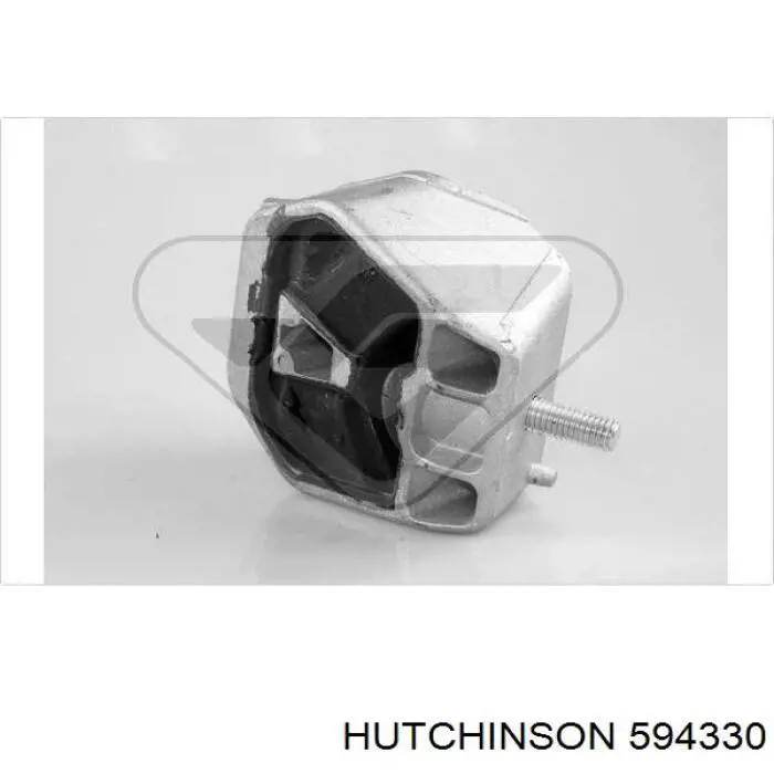 594330 Hutchinson подушка трансмісії (опора коробки передач)