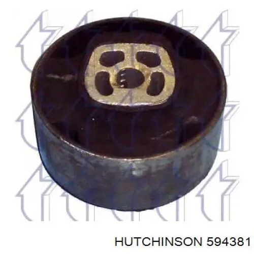 594381 Hutchinson Подушка (опора) двигуна, задня (сайлентблок)