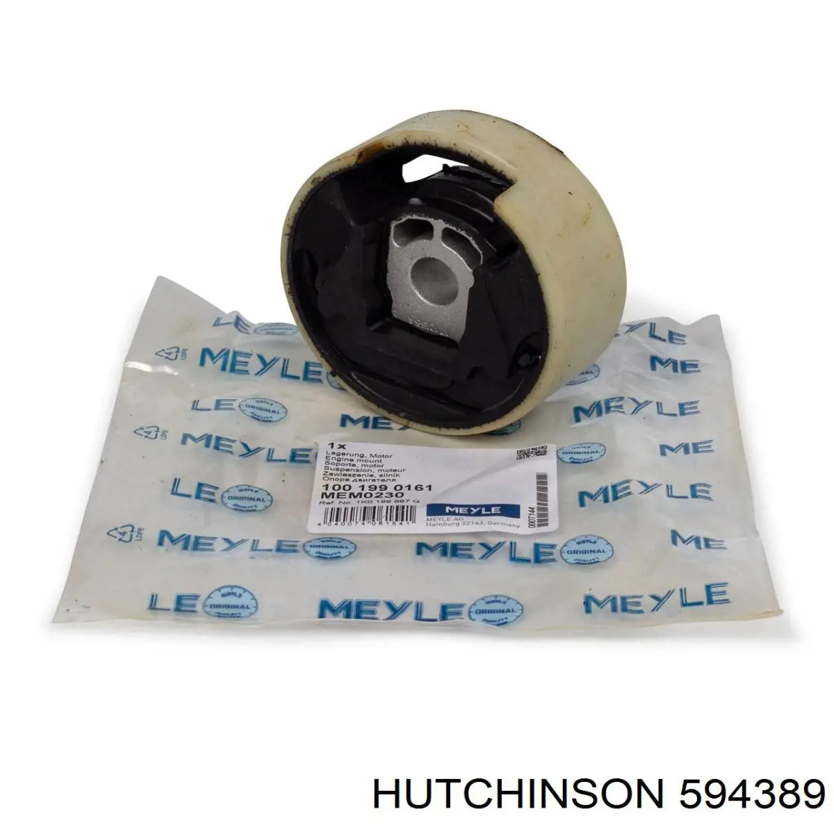 Подушка (опора) двигуна, нижня Hutchinson 594389