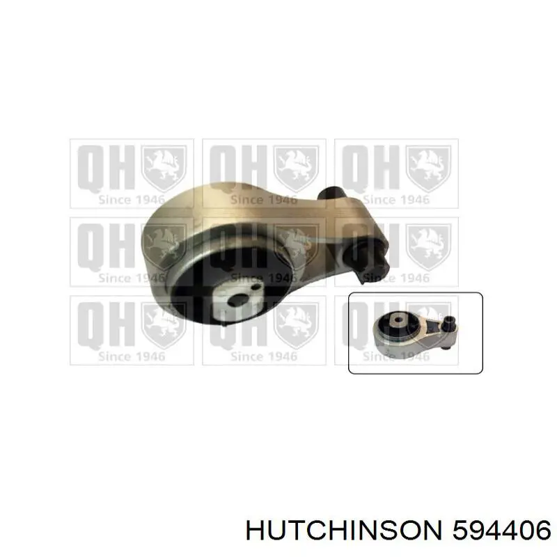 Купити 594406 Hutchinson Задня опора двигуна