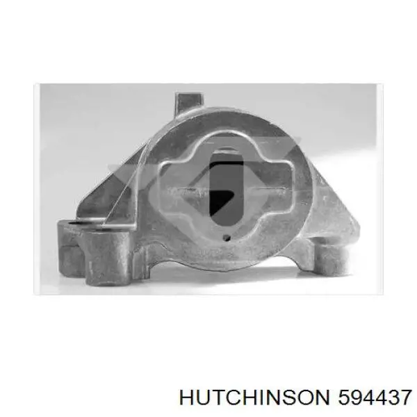 594437 Hutchinson подушка (опора двигуна, права)