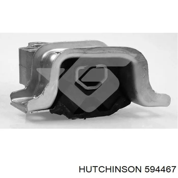 594467 Hutchinson подушка (опора двигуна, права)