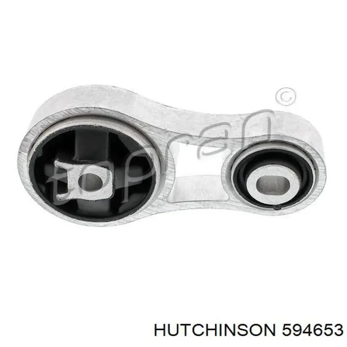 594653 Hutchinson подушка (опора двигуна, задня)