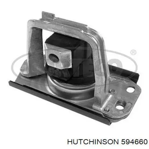 594660 Hutchinson подушка (опора двигуна, права)