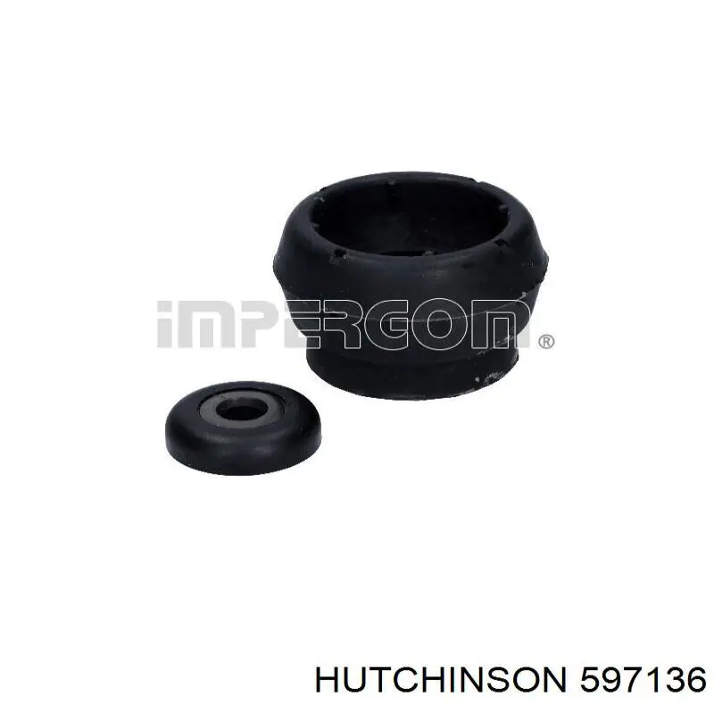 Подушка амортизатора переднього Hutchinson 597136