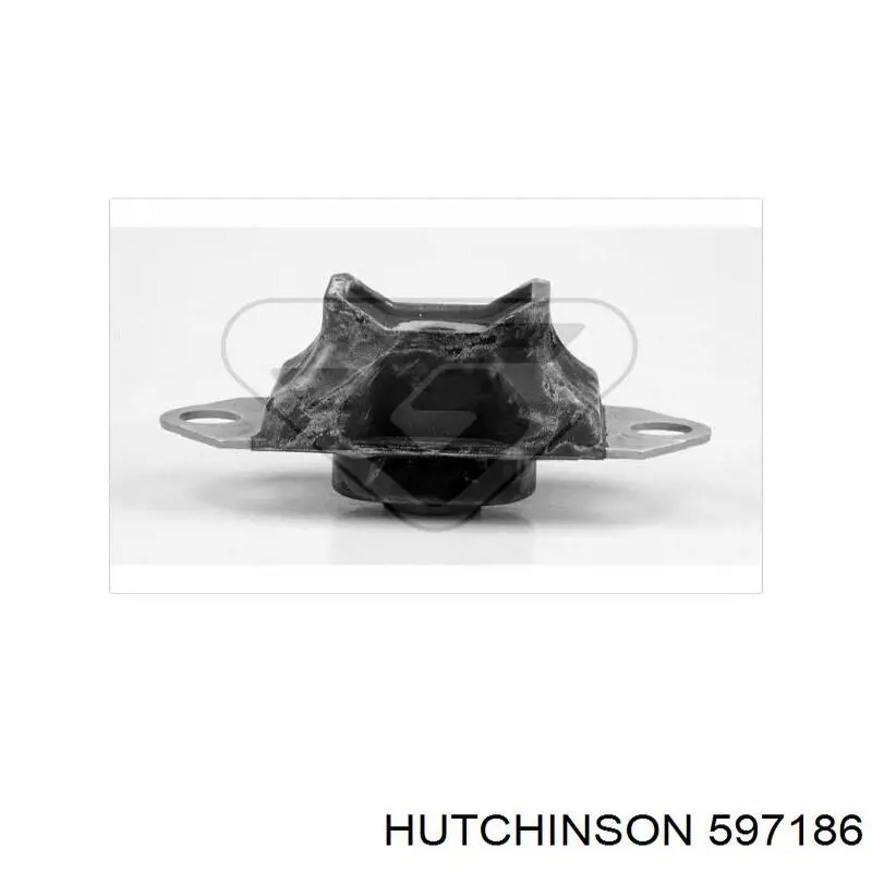Подушка (опора) двигуна, ліва Hutchinson 597186