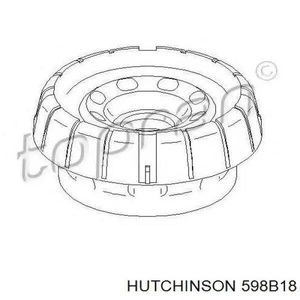 Купити 598B18 Hutchinson Опора амортизатора переднього
