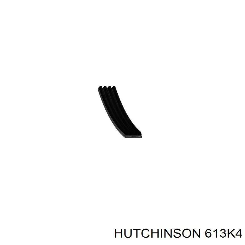 Клиновий ремінь Hutchinson 613K4 ціна, від 4.16 USD
