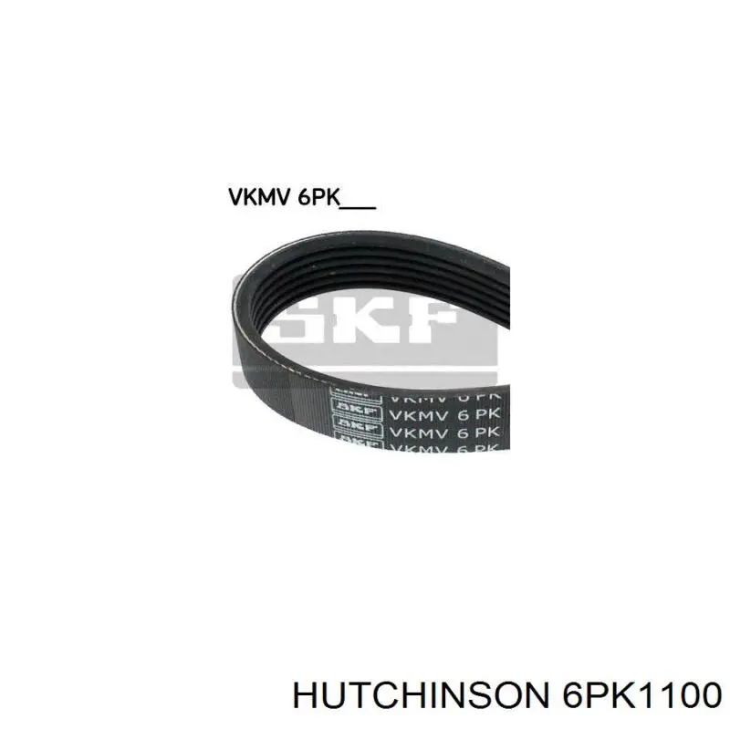 Клиновий ремінь Hutchinson 6PK1100 ціна, від 9.56 USD