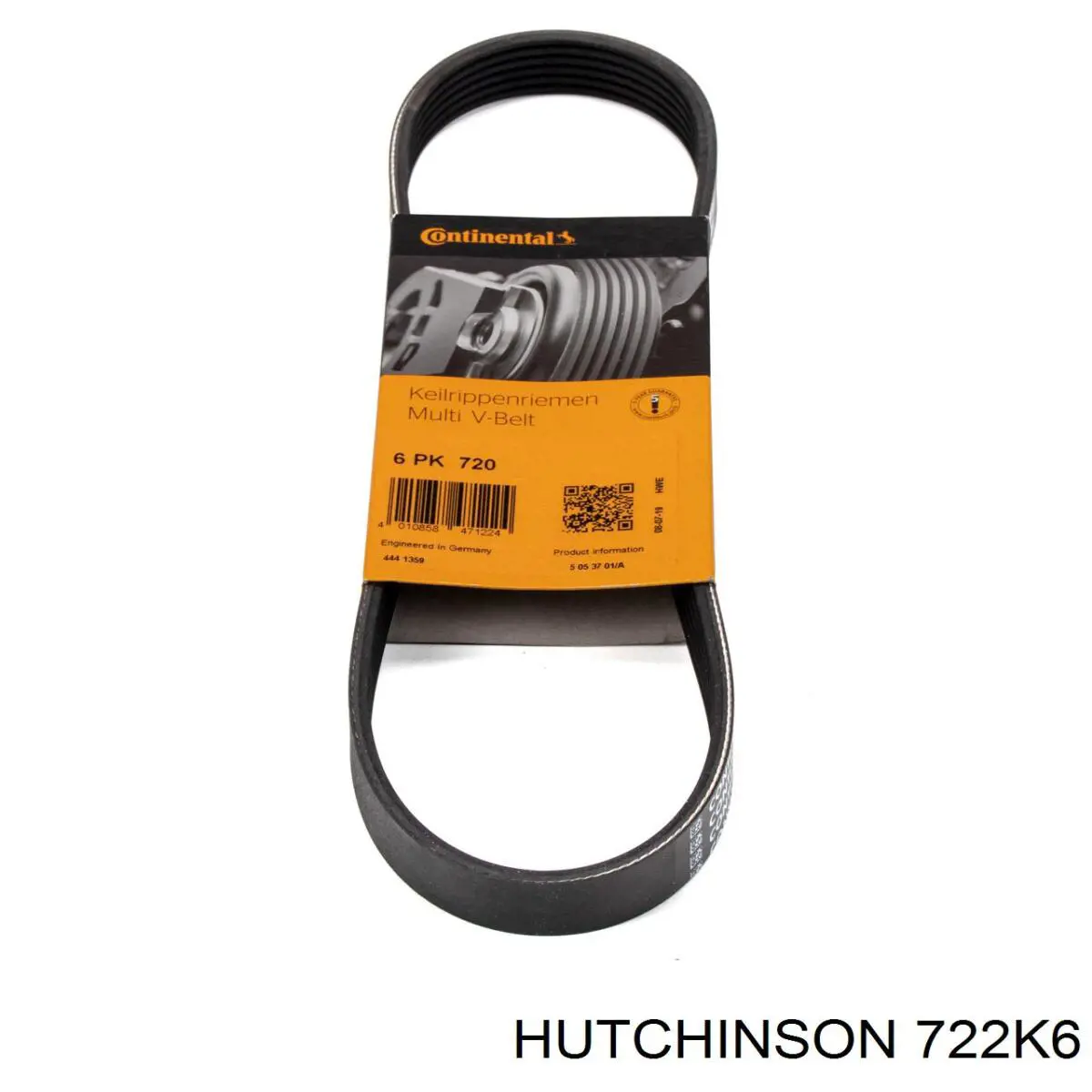 Клиновий ремінь Goodyear 6PK0725 ціна, від 9.69 USD