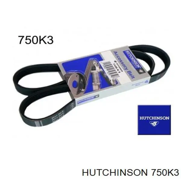 750K3 Hutchinson Поліклиновий ремінь
