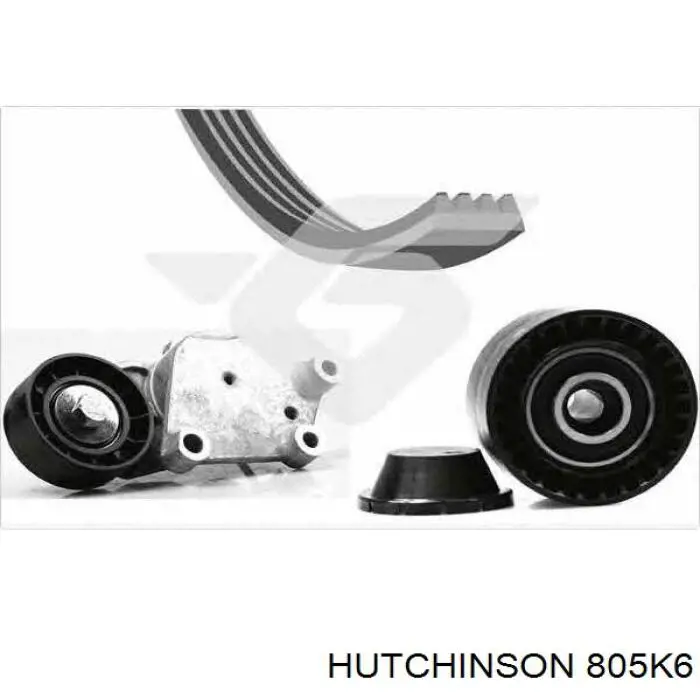 Клиновий ремінь Hutchinson 805K6 ціна, від 7.89 USD