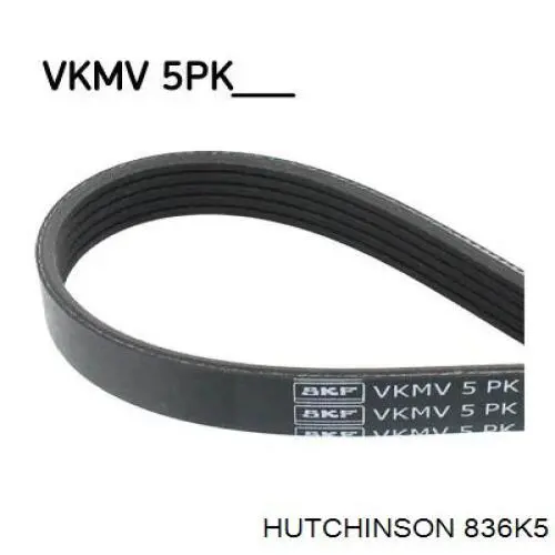 Ремінь генератора 836K5 Hutchinson
