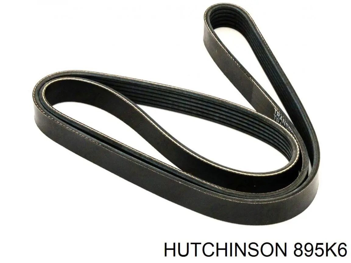 Ремінь генератора 895K6 Hutchinson