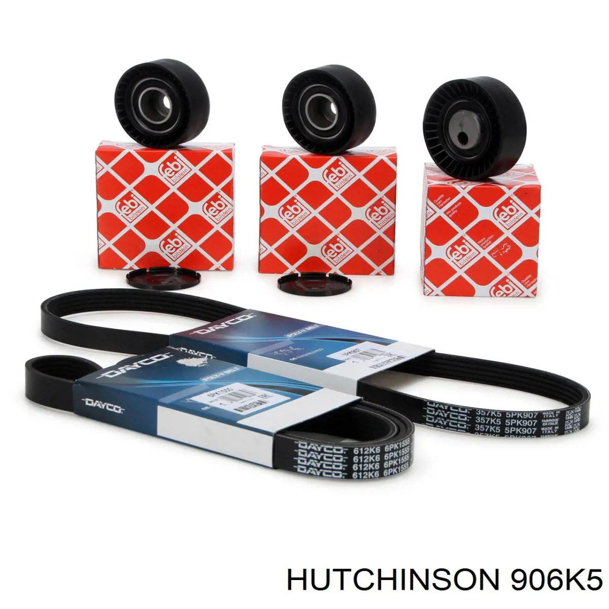 Клиновий ремінь Hutchinson 906K5 ціна, від 7.96 USD