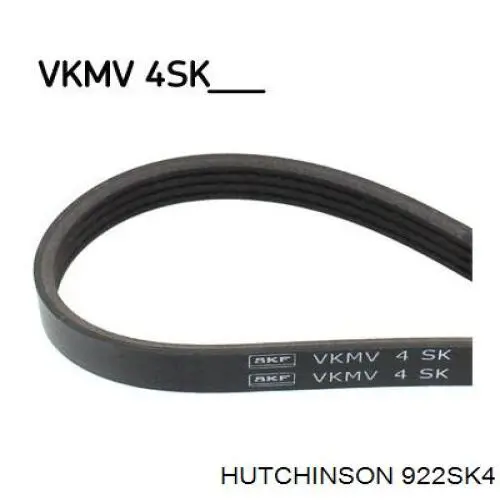 922SK4 Hutchinson Поліклиновий ремінь