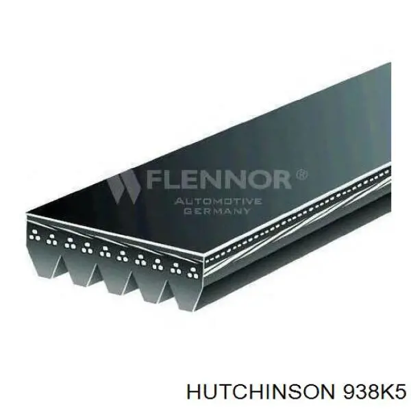 Клиновий ремінь Hutchinson 938K5 ціна, від 7.23 USD