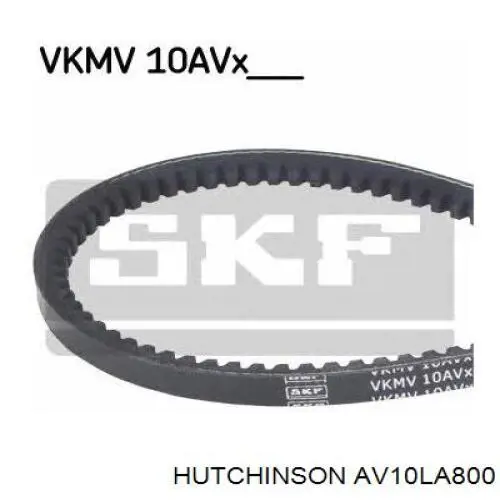 Клиновий ремінь Hutchinson AV10LA800 ціна, від 3.52 USD
