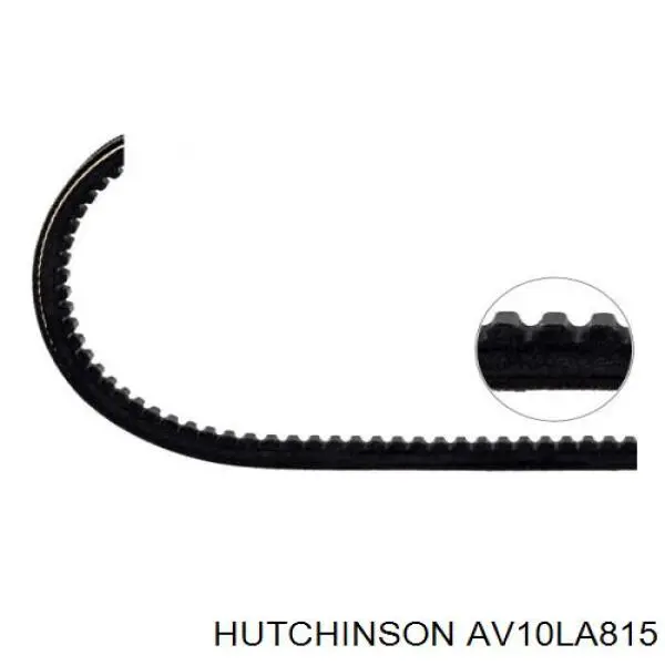 Купити AV10LA815 Hutchinson Ремінь генератора