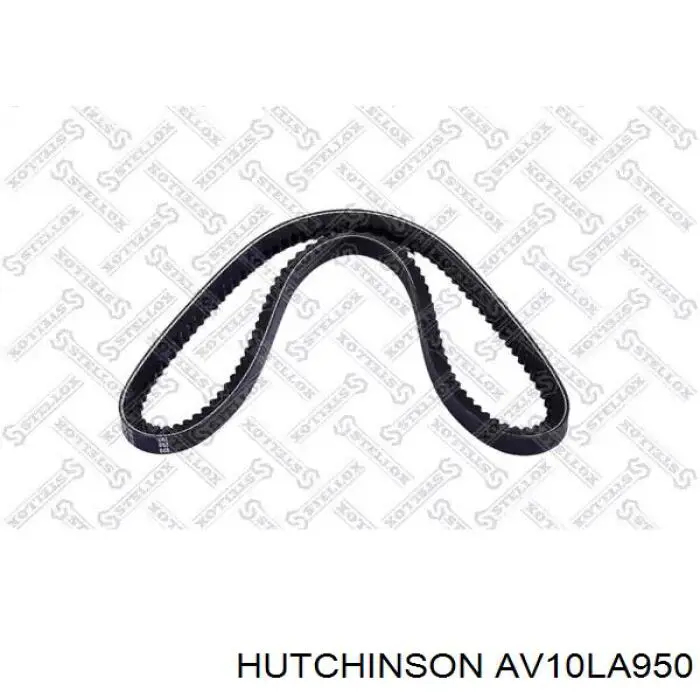 Ремінь генератора AV10LA950 Hutchinson