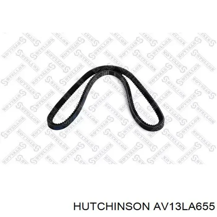 Ремінь генератора AV13LA655 Hutchinson