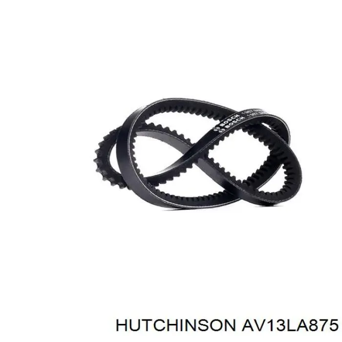 Ремінь генератора AV13LA875 Hutchinson