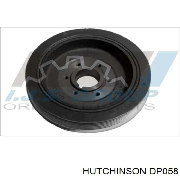 Шків колінвала (демпфер ) Hutchinson DP058 ціна, від 47.55 USD