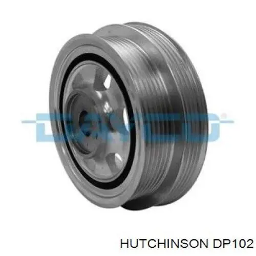Купити DP102 Hutchinson Шків колінчастого вала