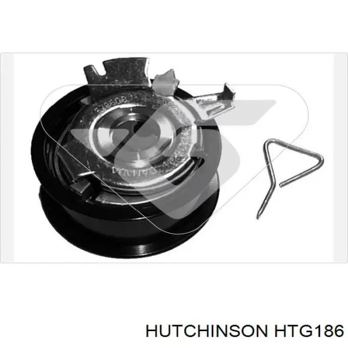 HTG186 Hutchinson ролик натягувача ременя грм
