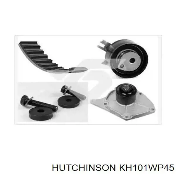 KH101WP45 Hutchinson Ремінь ГРМ, комплект