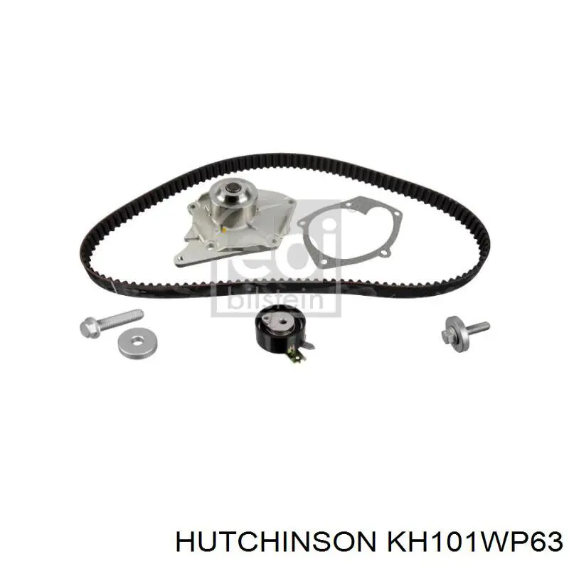 Ремкомплект ГРМ Hutchinson KH101WP63